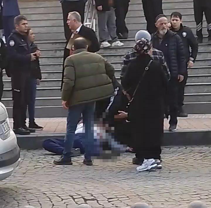 Duruşmada cinsel istismarla suçladığı kişiyi, adliye önünde öldürdü
