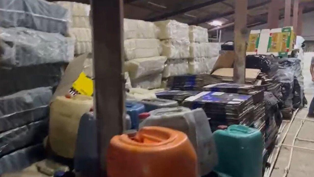 10 milyon TL’lik kaçak akaryakıtı piyasaya sürmeye hazırlanan 5 şüpheli gözaltına alındı