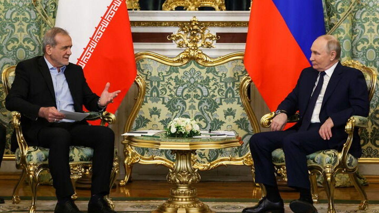 Putin, İran Cumhurbaşkanı Pezeşkiyan ile telefonda görüştü