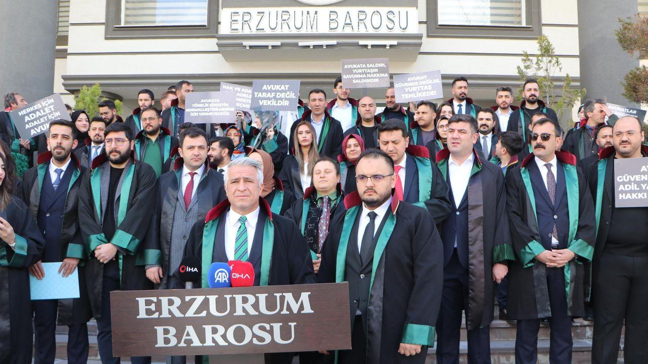 Bıçaklı saldırıya uğrayan avukat yara almadan kurtuldu; barodan destek açıklaması