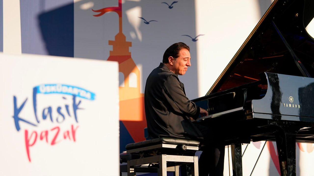 Fazıl Say, 'Klasik Pazar' konserleri kapsamında Üsküdar’da sahne aldı