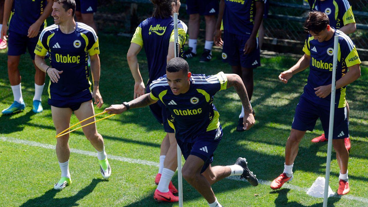 Mason Greenwood, Fenerbahçe'de ilk antrenmanına çıktı