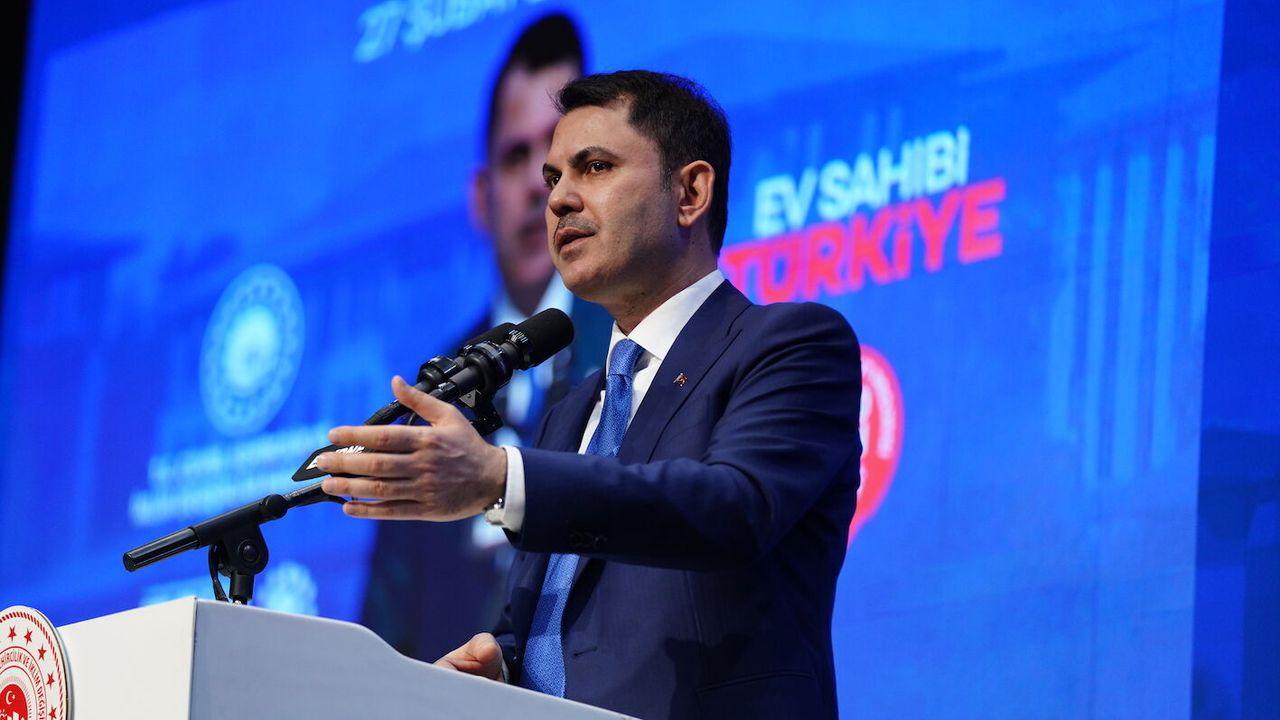 Bakan Kurum: Yüzyılın Konut Projesi'nde ilk aşama tamam