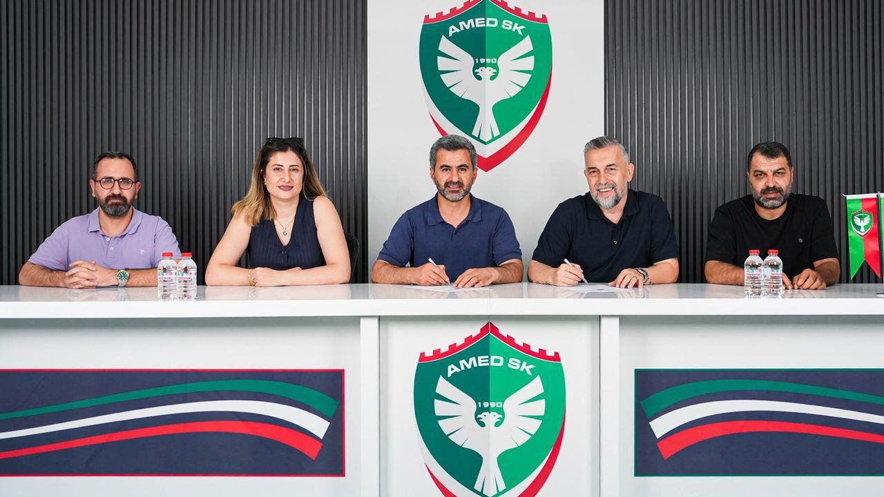 Amed Sportif Faaliyetler'de sportif direktörlük görevine Serkan Reçber getirildi
