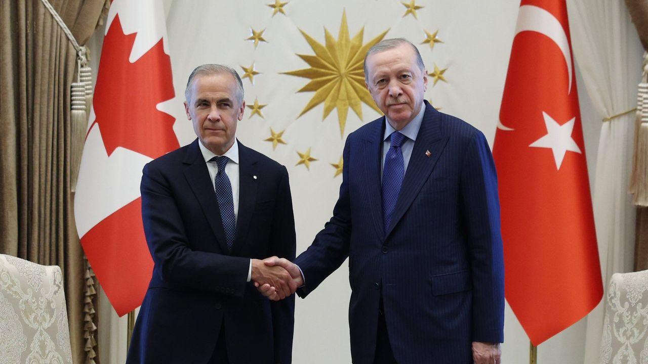 Cumhurbaşkanı Erdoğan, Kanada Başbakanı Carney'i kabul etti