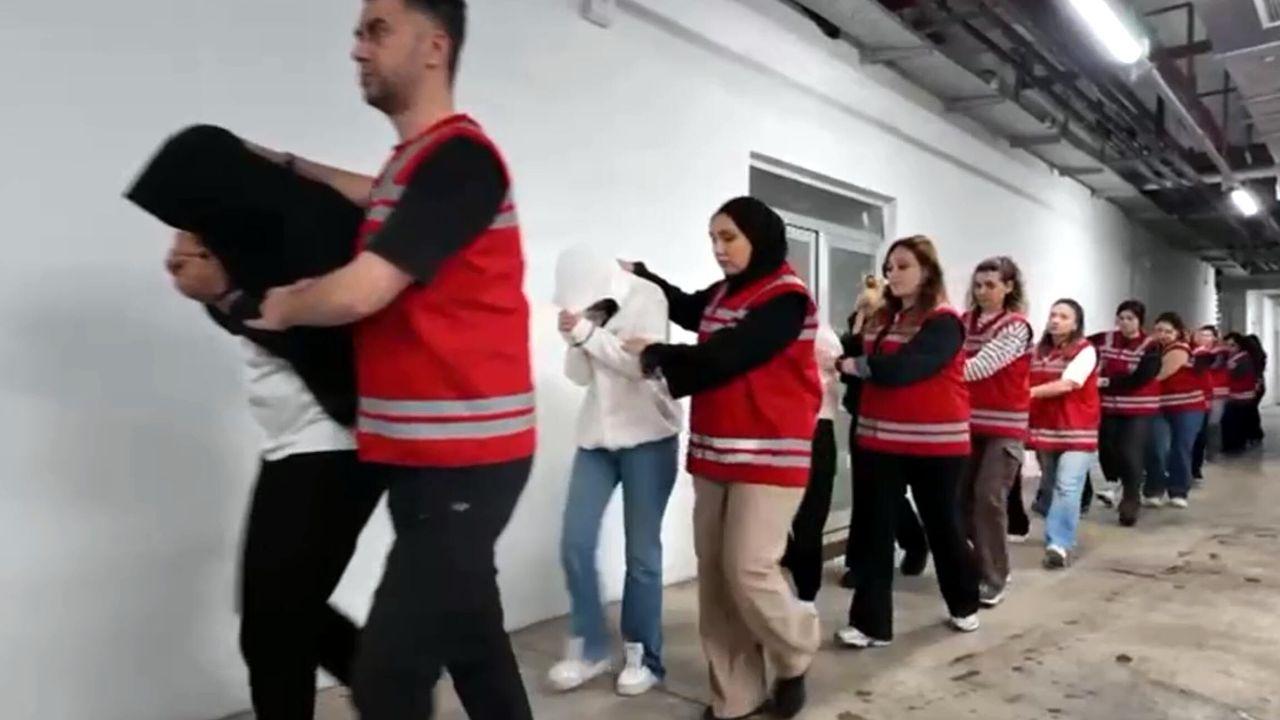 Güzellik merkezinde 'cazip kampanya' ve 'uygun fiyat' dolandırıcılığında 12 tutuklama