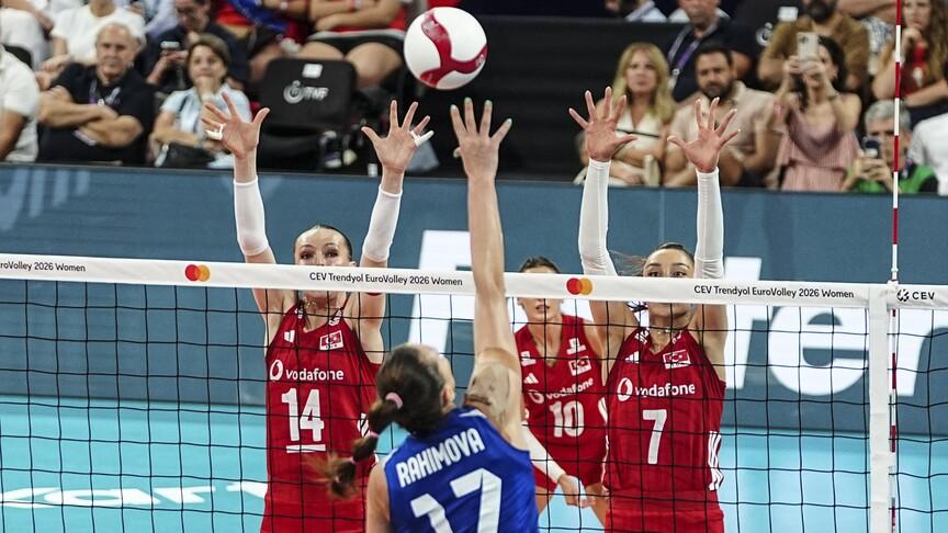 A Milli Kadın Voleybol Takımı çeyrek finale yükseldi