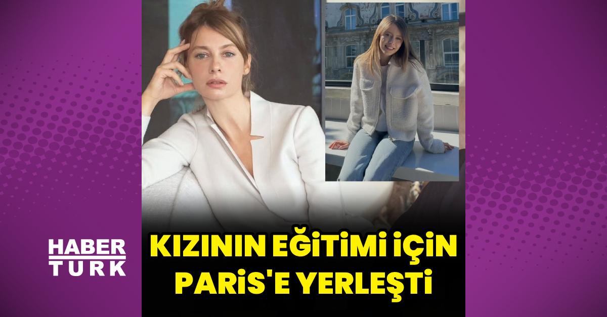 Tuba Ünsal, kızının okulu için Paris'e taşındı