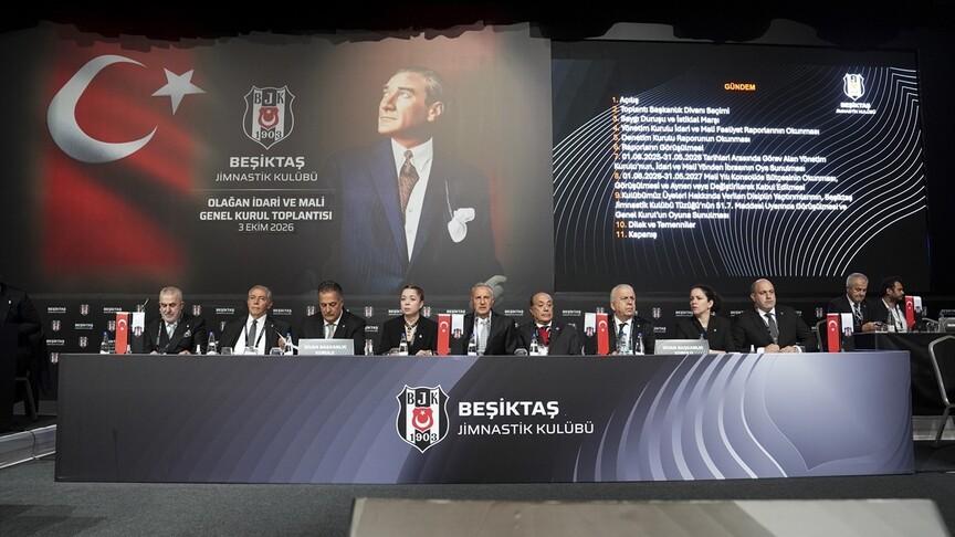 Beşiktaş'ın olağan genel kurulu Haliç'te toplandı