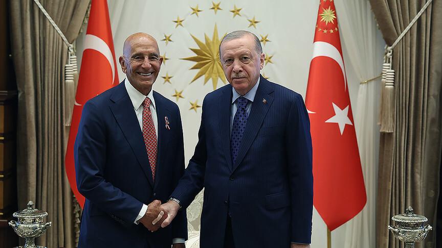 Erdoğan, ABD Büyükelçisi Barrack ve Temsilci Issa'yı kabul etti