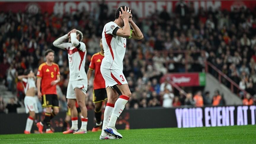 Milli takım Belçika'ya 3-0 yenildi