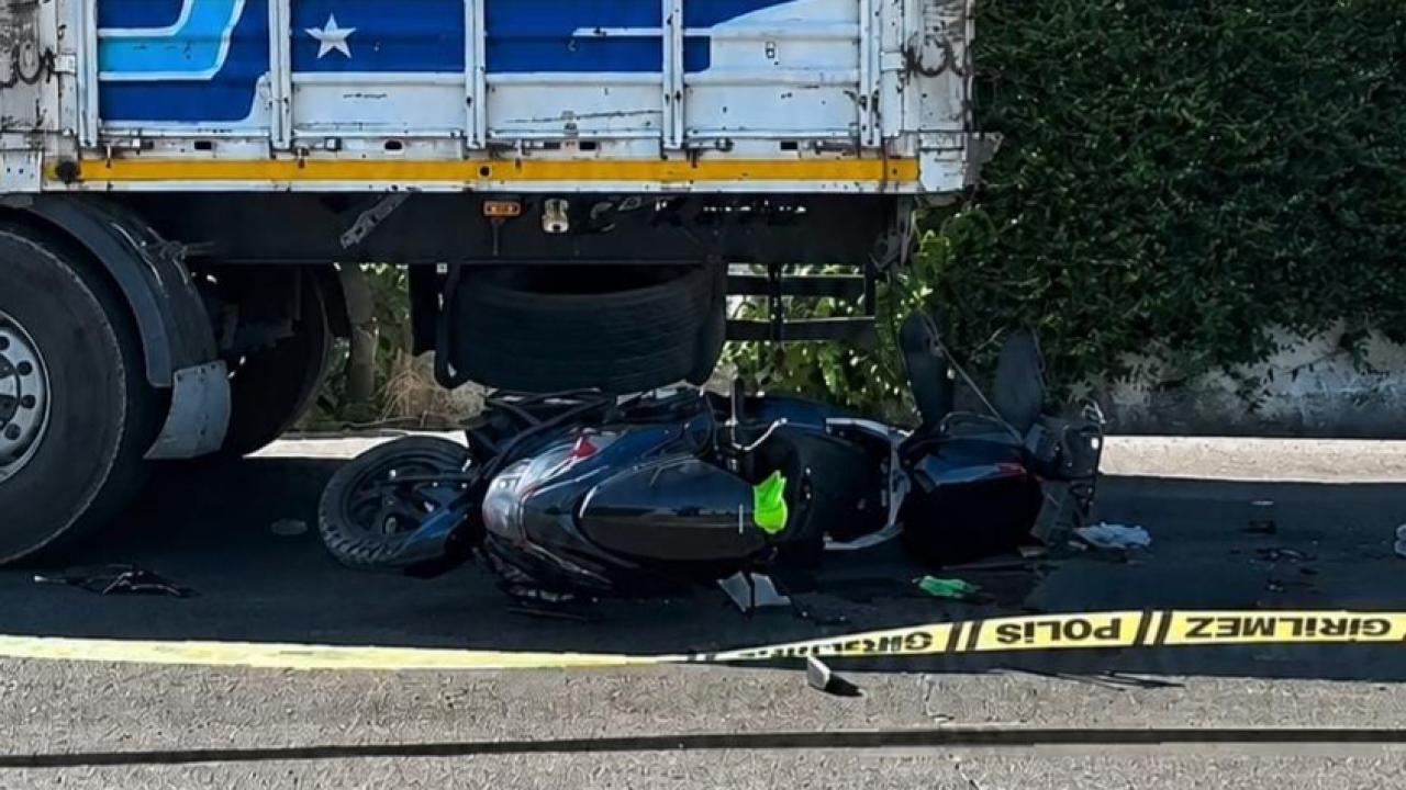 İzmir'de motosiklet kazası: Sürücü hayatını kaybetti