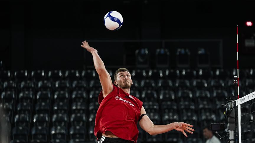 Milli Erkek Voleybol Takımı Almanya'ya hazır