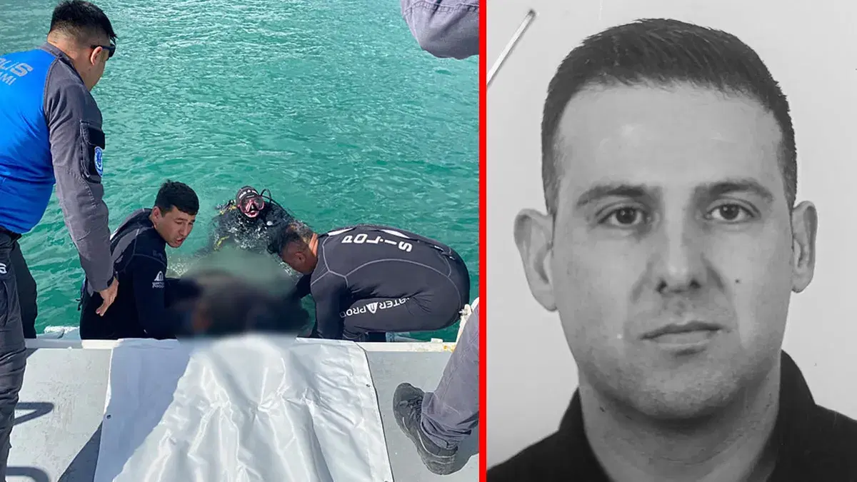 Sinop'ta kaybolan polis memuru Numan Şen'in cansız bedenine ulaşıldı