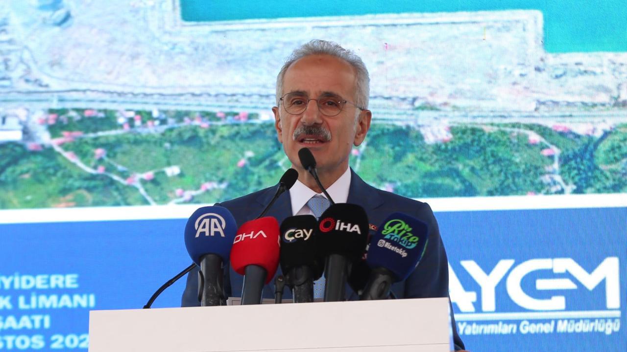 İyidere Lojistik Limanı yüzde 82 tamamlandı