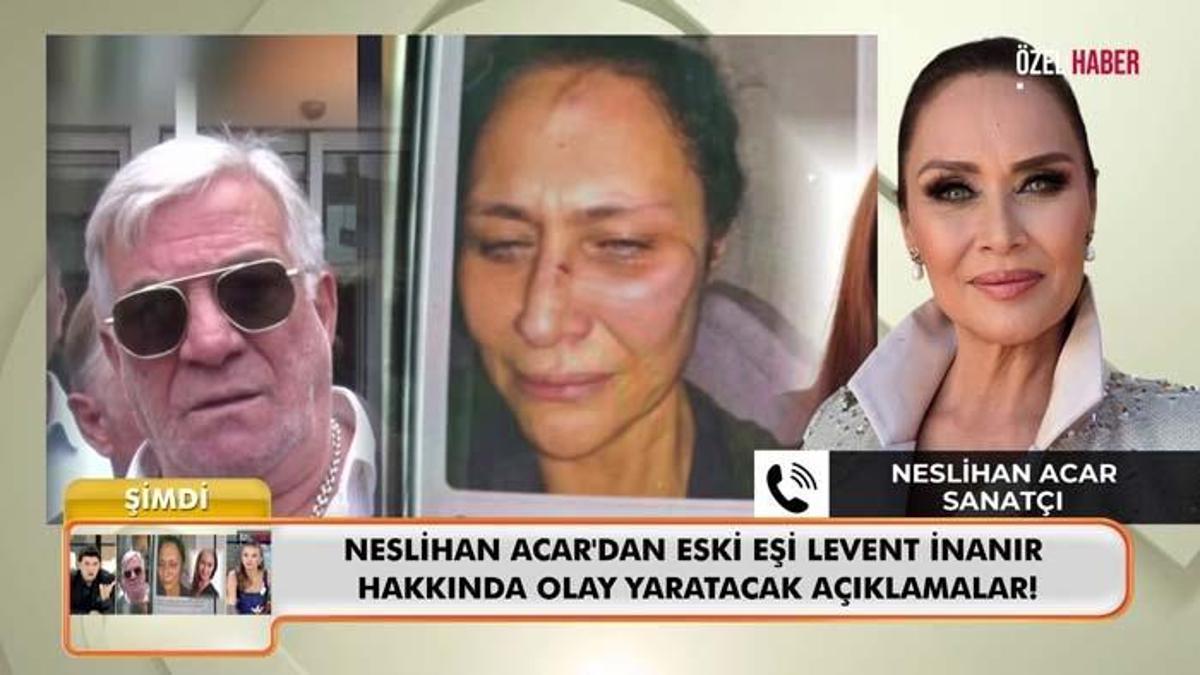 Neslihan Acar: Levent İnanır'dan şiddet gördüm