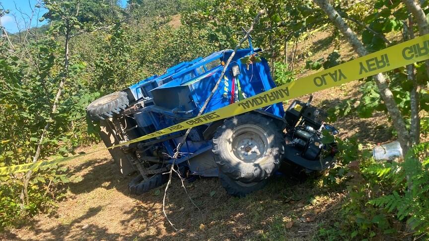Ordu'da tarım aracı devrildi: 2 ölü, 11 yaralı