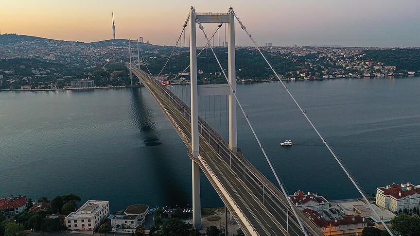 15 Temmuz Köprüsü'nde belgesel çekimi için trafik kısıtlaması
