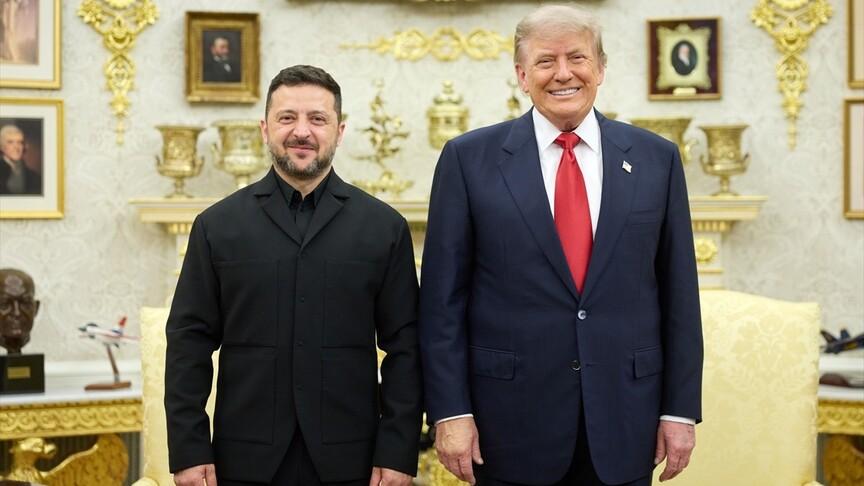 Trump ve Zelensky Beyaz Saray'da Kritik Görüşme Yaptı