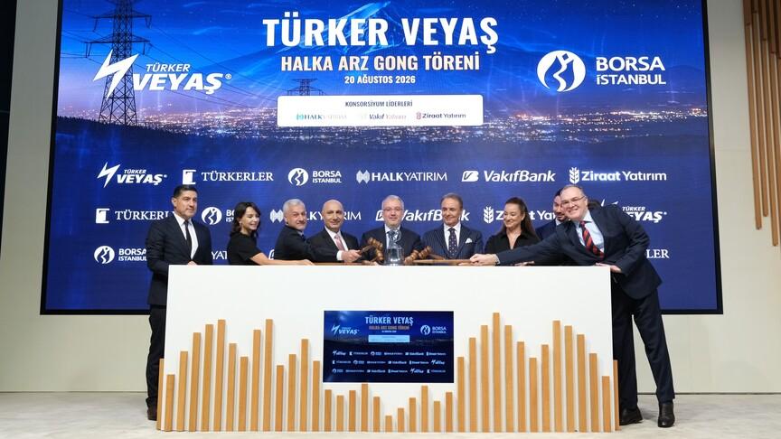Türker Vangölü Enerji Yatırım AŞ Borsa İstanbul'da işleme başladı
