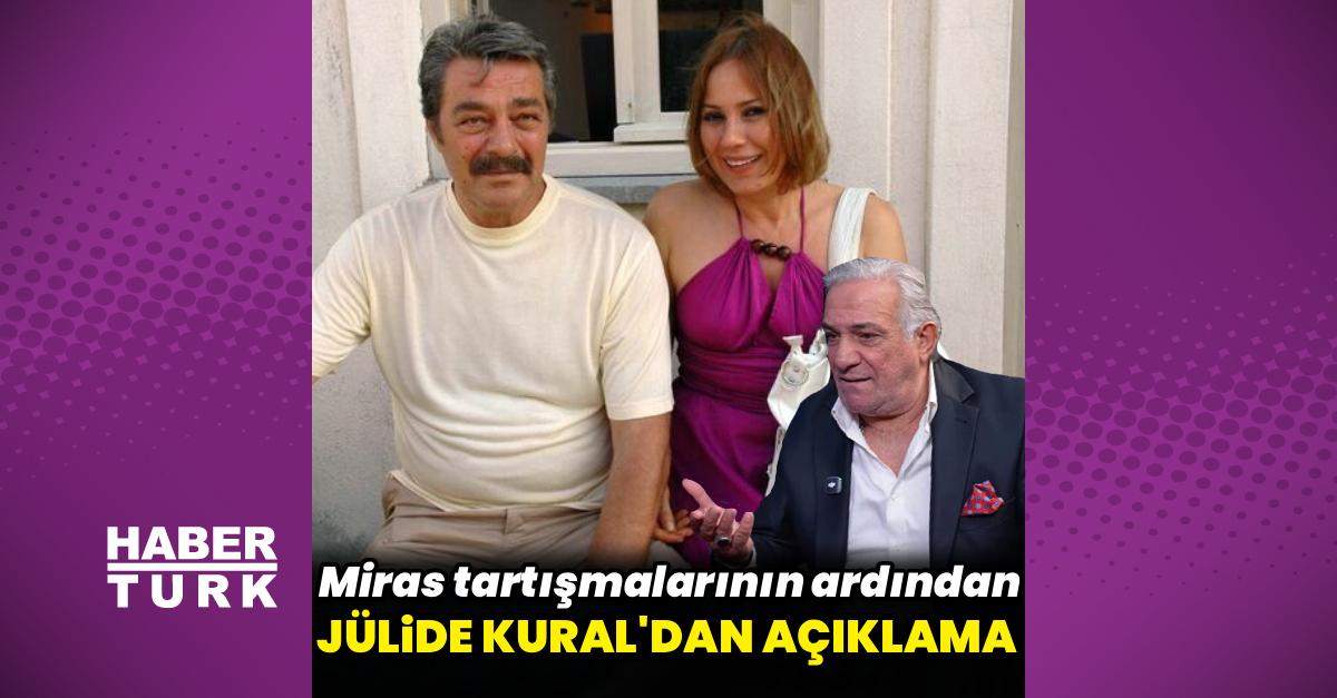 Jülide Kural'dan vasiyet tartışmalarına ilk yanıt