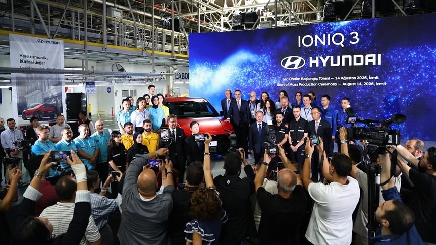 Hyundai'nin Avrupa elektrikli otomobil üretim üssü Türkiye oldu