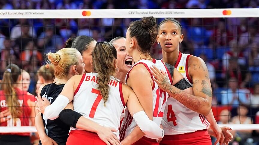 A Milli Kadın Voleybol Takımı yarı finalde