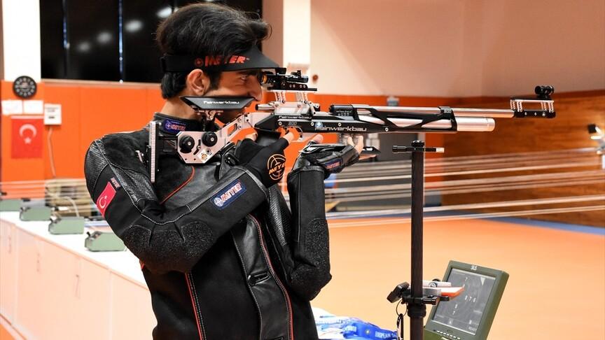 16 yaşındaki milli atıcı Abdullah Eren Yıldız 2028 Olimpiyatları'nı hedefliyor