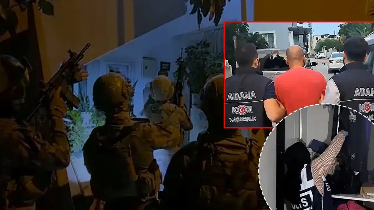 Adana merkezli 'Yıkamacılar' suç örgütüne 11 ilde operasyon: 102 gözaltı