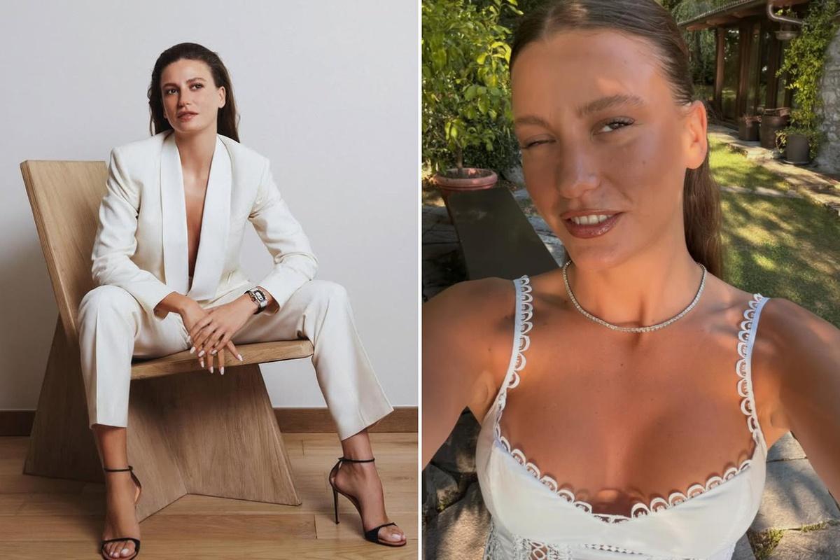 Serenay Sarıkaya Paris Moda Haftası'nda podyuma çıktı
