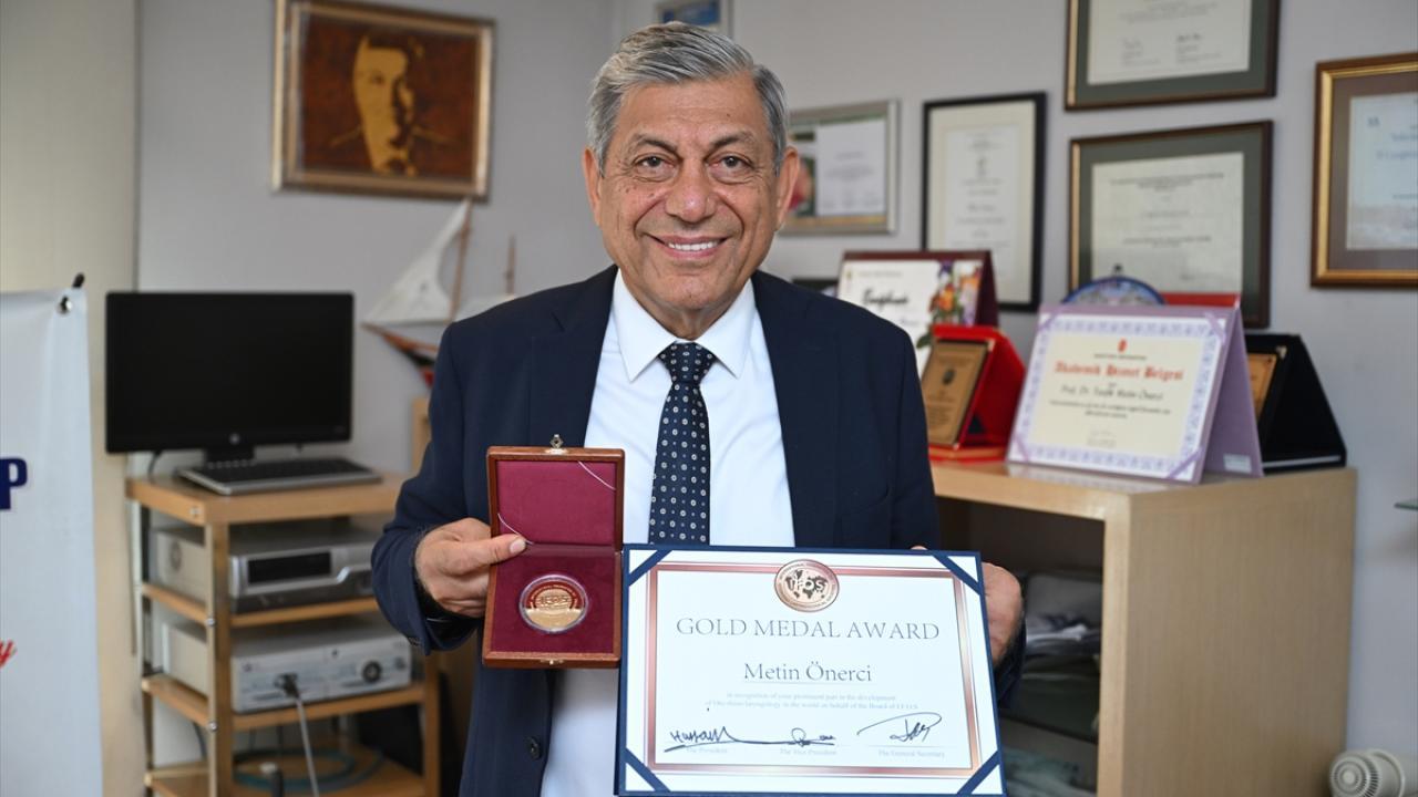 Prof. Dr. Önerci'ye uluslararası 'Dünya Altın Madalya' ödülü