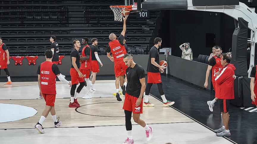 A Milli Basketbol Takımı yarın Litvanya ile karşılaşacak
