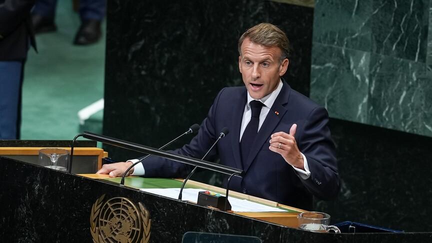 İsrail'den Macron'un BM konuşmasına sert tepki