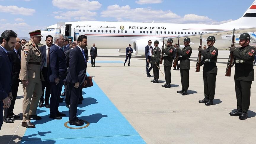 Irak Başbakanı Zeydi Ankara'da resmi ziyaret gerçekleştiriyor