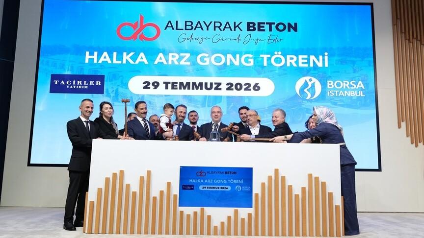 Albayrak Hazır Beton Borsa İstanbul'da İşleme Başladı