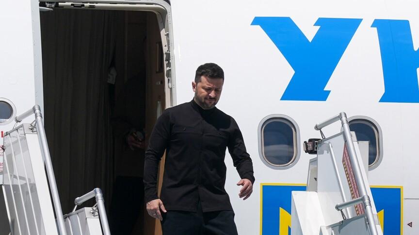 Zelenskiy'i taşıyan uçak İHA saldırısından kıl payı kurtuldu