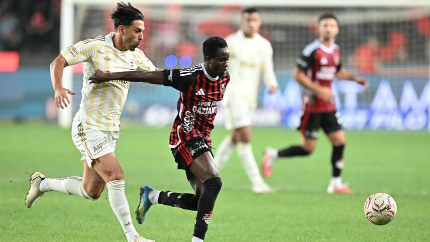 Gaziantep FK, Fenerbahçe'den 9 maç sonra puan aldı