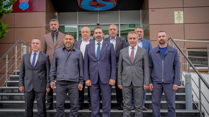 Bakan Yardımcısı Yerlikaya Trabzonspor'u ziyaret etti