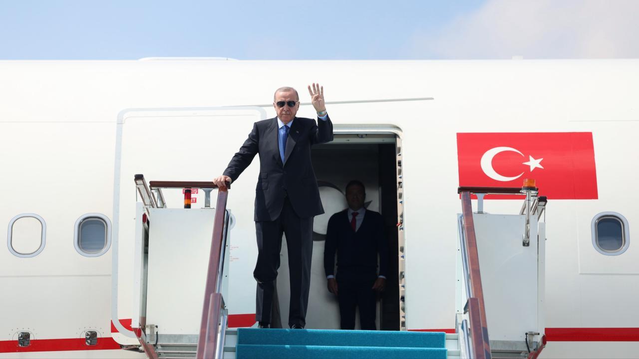 Cumhurbaşkanı Erdoğan yarın ŞİÖ Zirvesi için Bişkek'e gidiyor