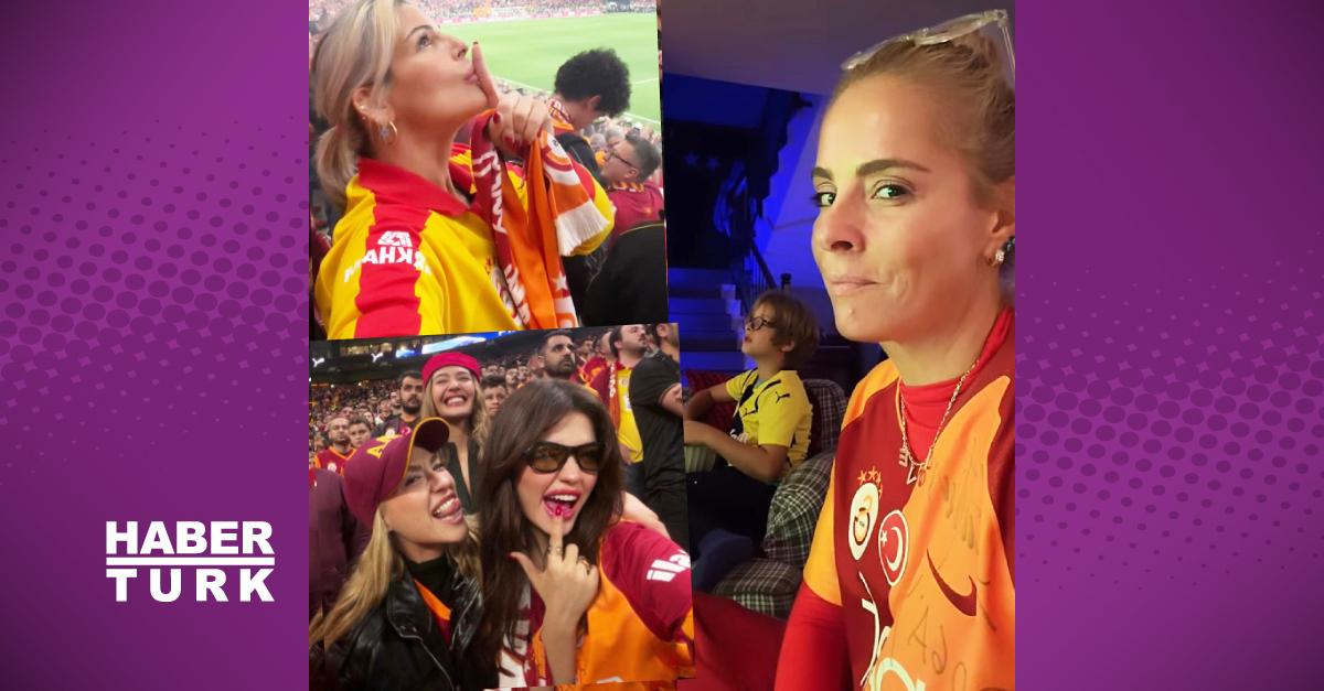 Galatasaray derbisi kazandı, ünlüler sosyal medyayı salladı