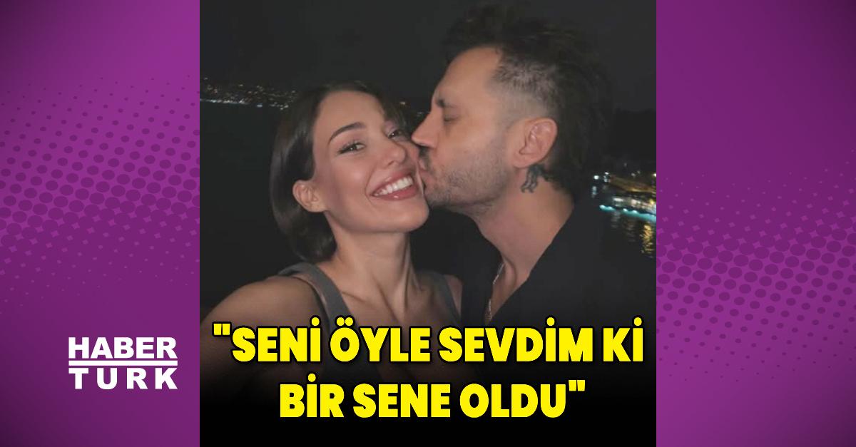 Dilan Çiçek Deniz ve Birkan Nasuhoğlu'ndan yıl dönümü kutlaması