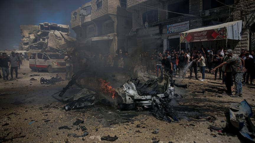 Gazze'de İHA saldırısı: 2 ölü, 13 yaralı