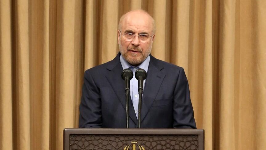 İran Meclis Başkanı'ndan Trump'a 'Amerikayı yeniden aç bırakın' yanıtı