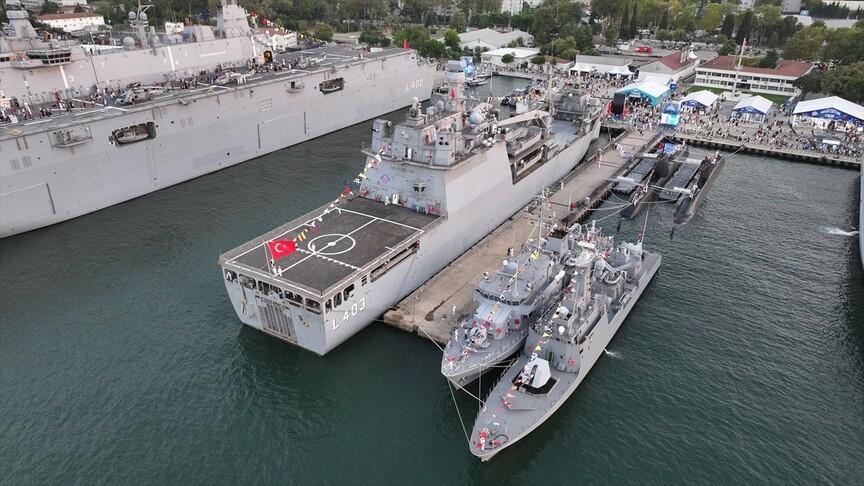 TCG İmbat hücumbotu TEKNOFEST Mavi Vatan'da sergilendi