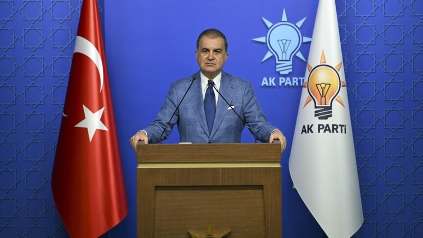 AK Parti Sözcüsü Çelik: Terörsüz Türkiye'de İnce İşçilik Aşamasındayız