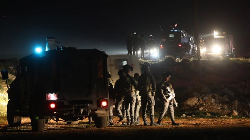 İsrail güçleri Batı Şeria'da baskın düzenledi: 1 yaralı, 2 gözaltı