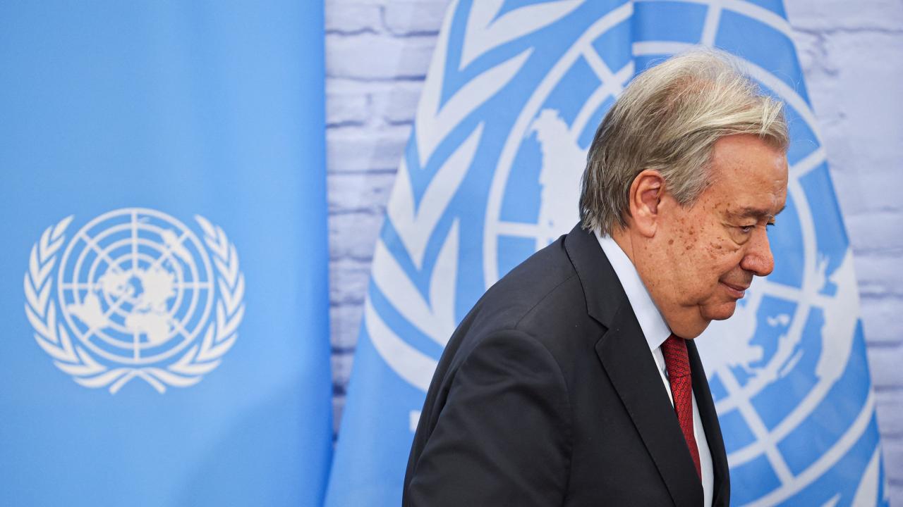 Guterres: İki devletli çözüm sözde kalmamalı, zaman daralıyor