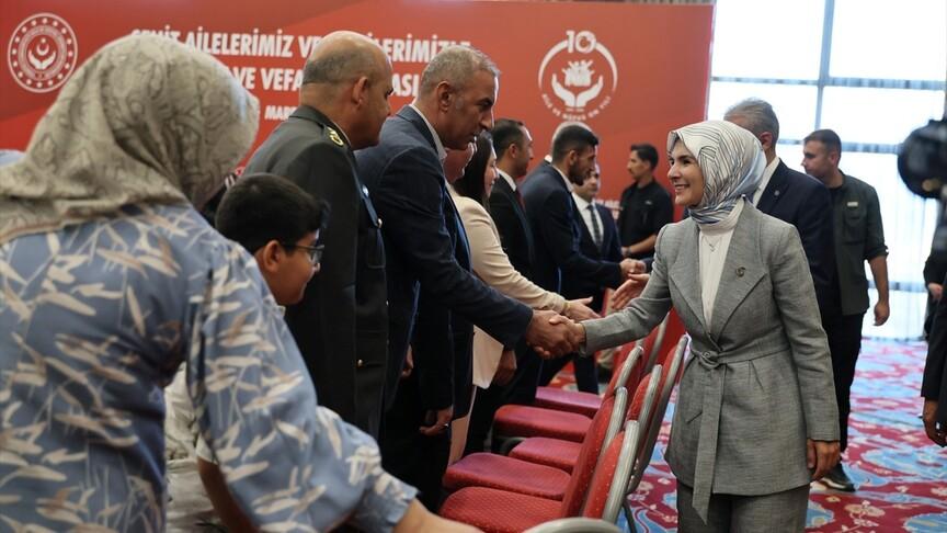 Bakan Göktaş Mardin'de şehit aileleri ve gazilerle buluştu
