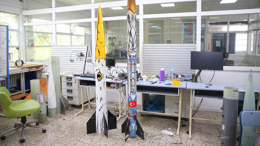Çukurova Üniversitesi roket takımı ABD'de ikinci oldu