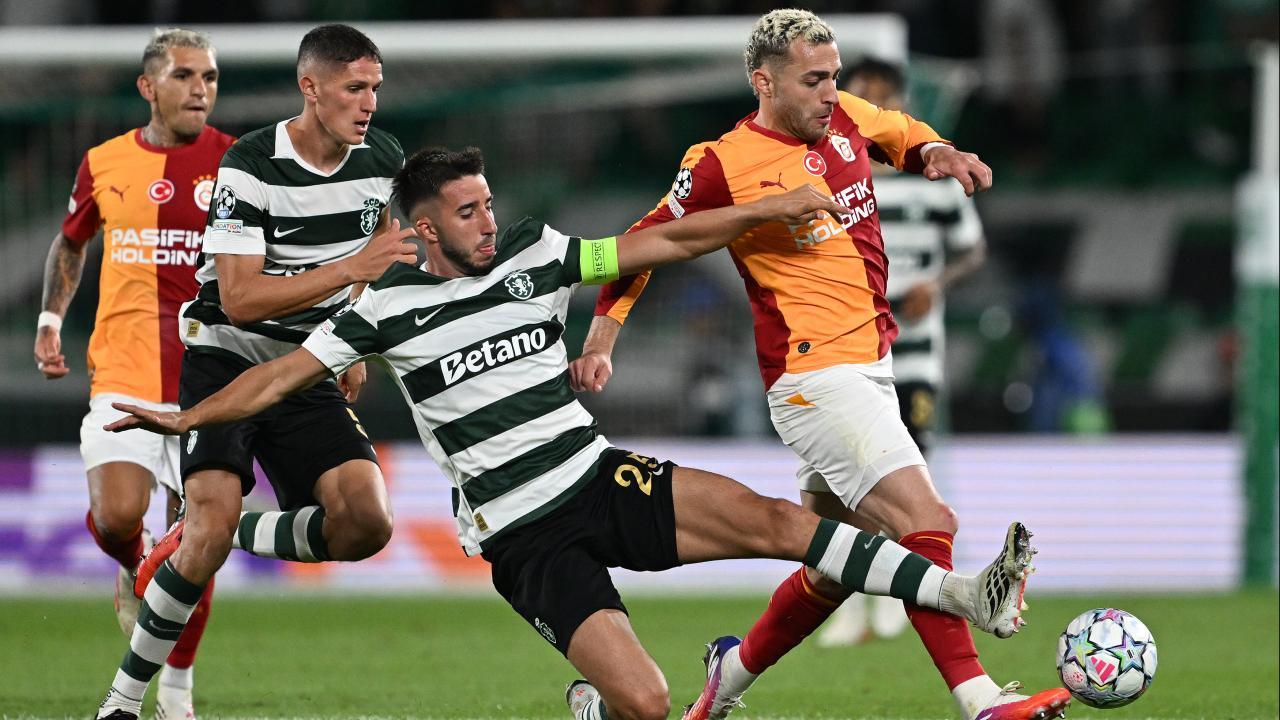 Galatasaray, Şampiyonlar Ligi'ne Sporting mağlubiyetiyle başladı
